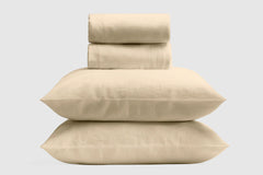 Linen-Cotton Sheet Set - Dove Grey / Twin