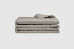 Quilted Blanket - Silver Blue / Full/Queen